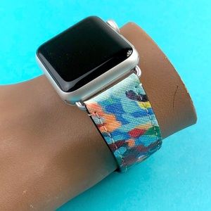 Custom abstract print Apple Watch band by Casetify